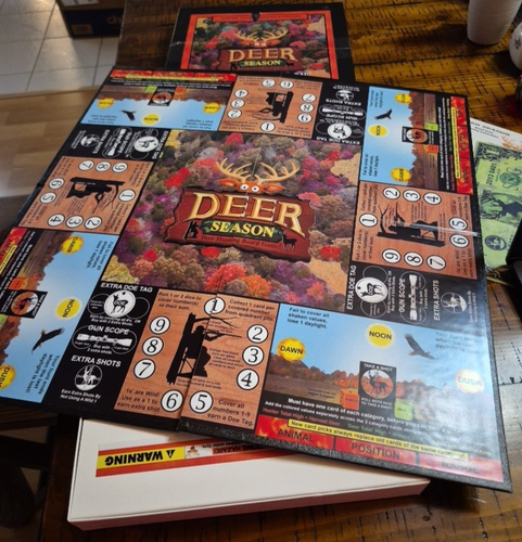 DEER SEASON DEER HUNTING BOARD GAME 2-4 Hunters HUNTER TESTED & APPROVED - Picture 8 of 15
