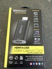 Vivitar VIVRW7310 Creator Series HDMI to USB Capture Card with Real-time HDMI