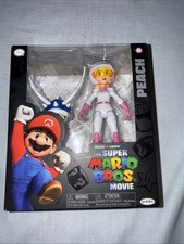 The Super Mario Bros. Movie Action Figure Series 2 Peach Blue Shell 5”
