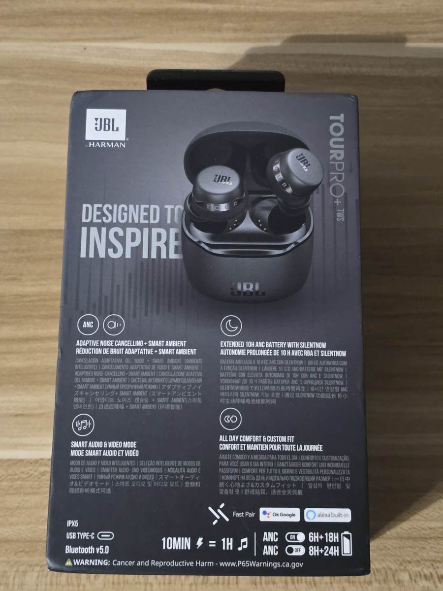 Buy JBL Tour Pro+ TWS Noise Cancelling Earbuds - Black