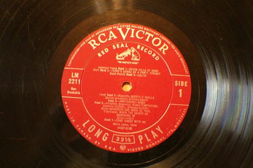 Mario Lanza, Seven Hills Of Rome, (LP, Album, Mono) 1958 - Picture 4 of 6