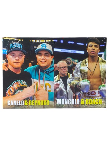 SAUL CANELO ALVARES VS JAMIE MUNGUIA ON SITE FIGHT PROGRAM W/ CARDS INCLUDED - Picture 3 of 5