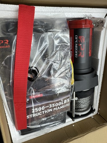 Open Road 3000LBS Steel Wire Electric Winch for Towing ATV/UTV off Road with Mo - Picture 2 of 7