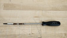 SNAP-ON MD18A FLEXIBLE CARBURETOR BALL END HEX DRIVER BLACK HANDLE USA *RUST*