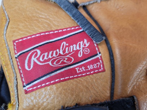 Guanto da baseball Rawlings RBG65 guanto RHT 12" giocatore pelle preferita - Foto 11 di 11
