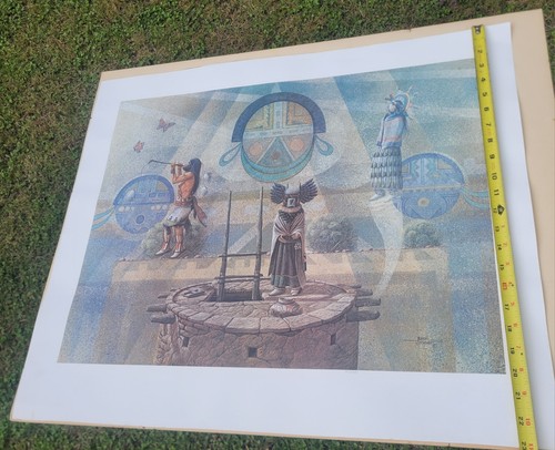 Bobby Johnson "Crow Mother" Druck, signierter und nummerierter Druck #407 von 950 - Bild 22 von 24