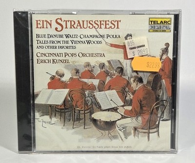 Ein Straussfest Erich Kunzel Cincinnati Pops Orchestra (CD, 1985) NEW *READ*