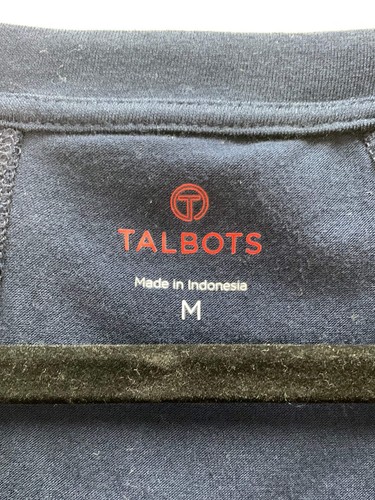 Neu mit Etikett - T by Talbots Langarmshirt marineblau Baumwolle Modal - M - Bild 3 von 9