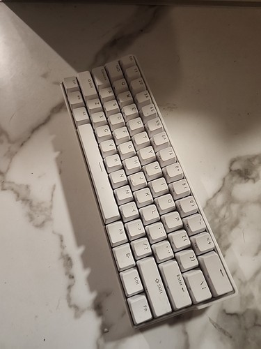 Kemove K61SE 61 Tasten 60% Typ-C Red Switch Mechanische Kabelgebundene RGB Tastatur - Bild 10 von 12