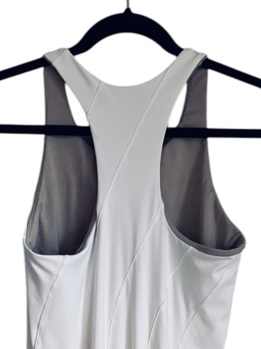 Lululemon Court Crush Tennis Dress *Nulux Cool Max Liner Size 10 White - Picture 8 of 10