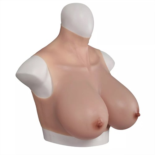 Silicone Breast Forms Boobs C-G Cup Breast plates For Crossdresser Drag Queen - Picture 6 of 14