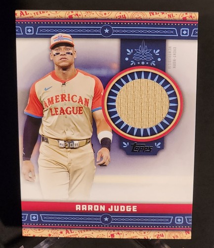 Serie Actualización Topps 2024 All-Star Stitches Aaron Judge #ASR-AJ New York Yankees - Imagen 1 de 2