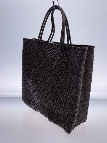 Letra Basket Bag Brown Plain - Picture 2 of 6