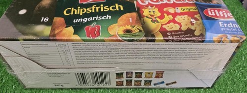 (52,47/kg) Funny Frisch Intersnack Chips Adventskalender 810g Popcorn Versand 0€ - Bild 8 von 9