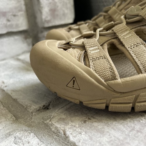 Keen Newport H2 Water Hiking River Beach Sandals Womens 8.5 39 Monochrome Beige - Picture 4 of 14