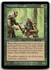 Wirewood Herald #302 (MP) Onslaught ONS Magic MTG