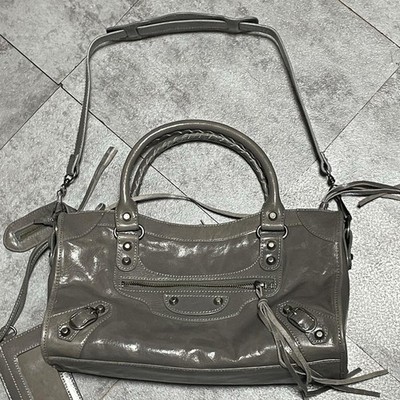 バッグ archive city leather hand bag y2k grunge 00s Archive City Shoulder Bag Grunge Y2K Vintage Authentic