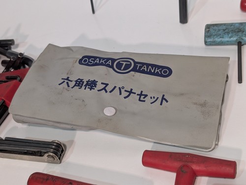 Lot 100+ Eklind Allen AMF T-Handle Hex Key Wrenches assorted SAE/Metric - Picture 13 of 16