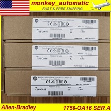 New Factory Sealed AB 1756-OA16 ControlLogix 16 Point D/O Module 1756OA16