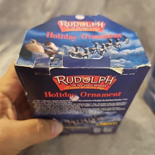 2 Stück Enesco Rudolph Ornamente Mängel auf Kartons - Bild 4 von 11