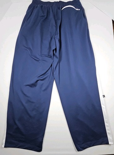 Vtg Nike Air Jordan Jumpman Blue Athletic Basketball Pants Mens XL Ankle Zip - Picture 7 of 14