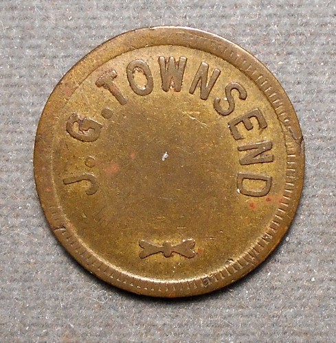 (Georgetown, DE), J.G. Townsend   5. Brass, 22mm - Picture 1 of 2