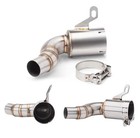For DUKE 125 250 390 Adventure RC390 2020 - 2023 Motorcycle Exhaust System Modif