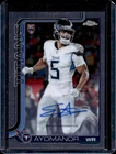 2025 Topps Signature Elic Ayomanor Red (RAW)