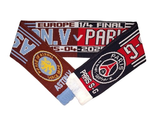 Aston Villa v PSG Paris Saint-Germain 15.04.2025 Spieltag Schal / Memorabilia #c - Bild 1 von 7