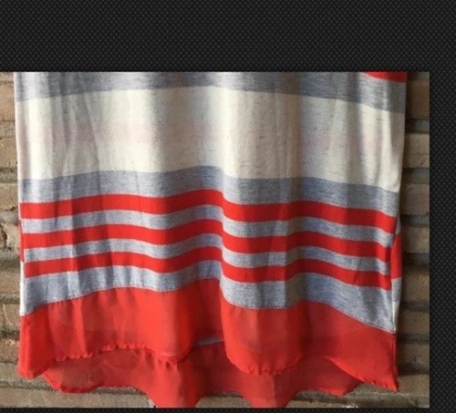 Girls Size Large 10 Striped Tank Maxi Dress - Picture 6 of 7