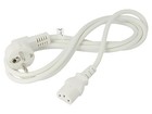 95140 Kabel CEE 7/7 (E/F) abgewinkelter Stecker,IEC C13 weiblich Goobay