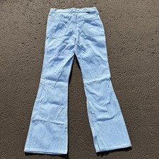 SOFT VTG 70s Lee Super Wide Leg Flare Bell Bottom Western Jean Pants 26x30