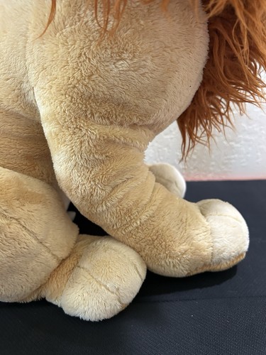Disney Store Authentic The Lion King Adult Simba Animal Stuffed Plush 17” RARE - Picture 10 of 24