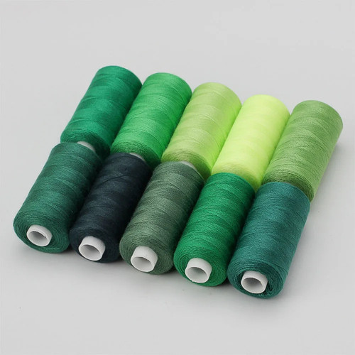 Assorted Sewing Thread 10 Rolls 400 Yard Polyester For Beginners Home Needlework - Picture 8 of 20