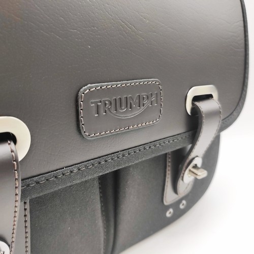 Left Side 14L Side Bag A9518293 Triumph Bonneville Bobber/Speedmaster - Picture 3 of 5