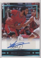 2021-22 Leaf Memories 1991 Base Platinum /99 Julian Champagnie #GLR-JC1 Auto