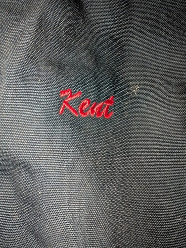 Vintage Carhartt Detroit Jacket J01 Navy Size 46 Medium  - Picture 3 of 10