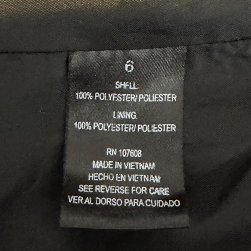 Isabella Blazer-Jacke schwarz kariert strukturiert Knopfleiste | Größe 6 - Bild 6 von 8