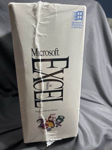 Neu! Old Stock! Versiegelt! Microsoft Excel 4.0 für Windows  - Bild 9 von 12