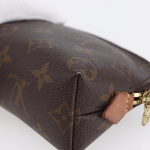 LOUIS VUITTON Monogram Pochette Cosmetic PM Pouch M43998 LV Auth BA7446 - Bild 15 von 18