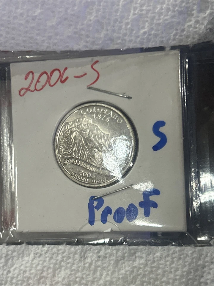 Three Coin Set 2006 Colorado PD And S. The S Is A Proof. - Image 4 of 4