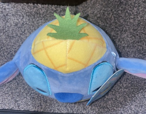 SQUISHMALLOW 6.5" Disney Stitch Pineapple PLUSH NEW - Picture 6 of 7