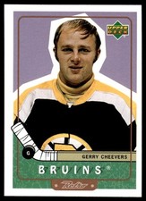 1999-00 Upper Deck Retro Gerry Cheevers Boston Bruins #92