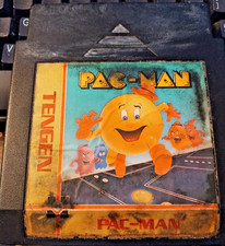 Pac-Man Nintendo Entertainment System 1990 NES Tengen Black UNTESTED