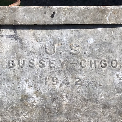 Vintage 1942 U.S. Army WWII Railroad Mechanics Tool Box Bussey-CHGO *USA 🇺🇸 - Picture 19 of 20