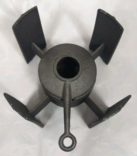 Dansk Blue Kobenstyle Fondue Pot & Trivet Lid France w/Cast Iron Warming Stand - Picture 20 of 23