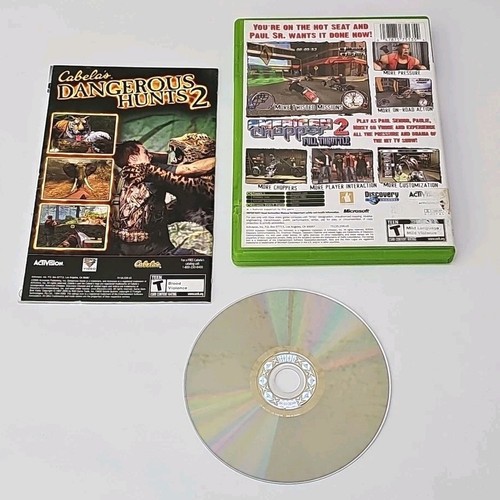 American Chopper 2: Full Throttle (Xbox, 2005) komplett mit Koffer & Handbuch - Bild 2 von 2