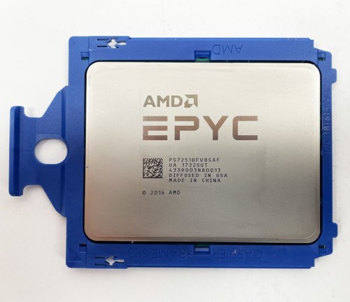 AMD PS7251BFV8SAF EPYC 7251 8C 2.1GHZ 32MB L3 CACHE vt - Picture 1 of 2