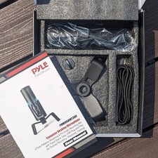 Pyle USB Streaming Microphone PDMIUSBMT300 – New Open Box – All Accessories