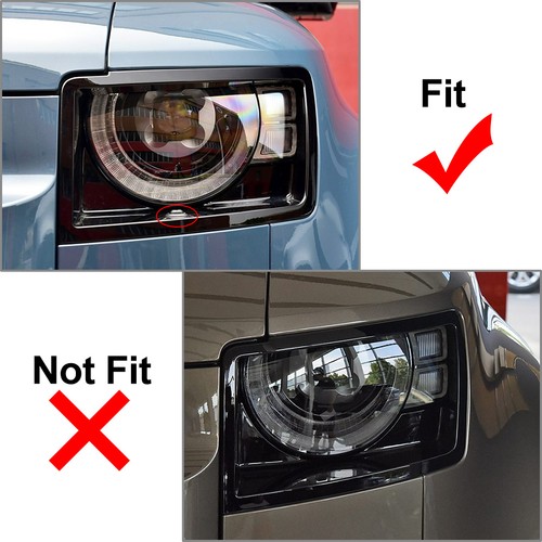 Left Front Bumper Headlight Bezel Cover For Land Rover Defender 2020-2023 - Picture 12 of 13